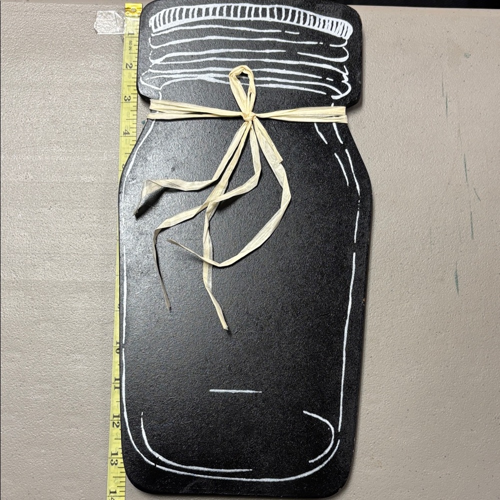 Chalkboard Mason Jar Kitchen Decor